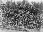 Finnish-American lumber crew, ca 1904