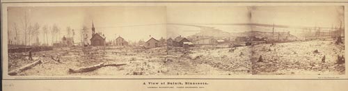 View of Duluth, Minnesota, 1870