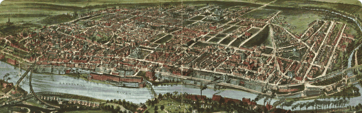 Philadelphia, Pennsylvania 1907. drawn by T. M. Fowler