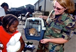 Child and Kitty Reunion - Click for high resolution Photo