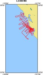 map of tracklines