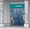 artistic rendering of ocean hall entrance