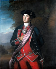 George Washington by Charles Willson Peale, oil on canvas, 1772 