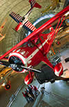 Little Butch, Boeing Aviation Hangar with visitors