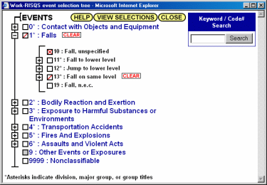 Example Tree Search