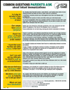 National Infant Immunization Week's National print ad in English