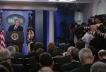 WHITE HOUSE BRIEFING - Click for high resolution Photo