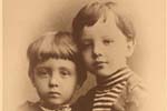 Sergei Pankejeff with sister Anna, ca. 1894
