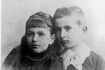 Ida Bauer [Dora] and her brother Otto, 1890
