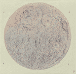 Moon in the middle of the Imbrian Period, approx. 4 billion years ago