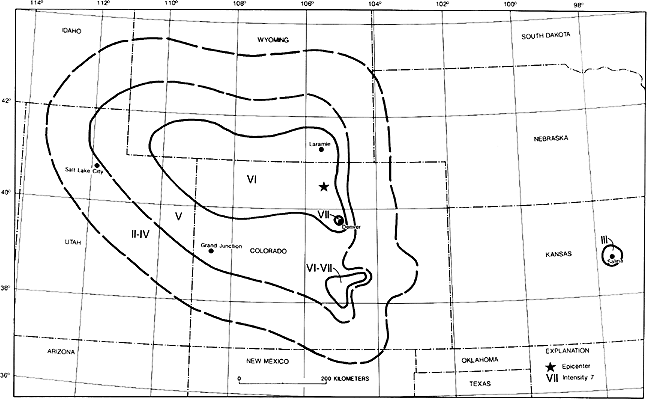 Isoseismal Map