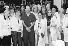 Photo: Nurses at the Clinical Center were recognized during “A Celebration of Nurses” in honor of the May 2002 National Nurses Week.