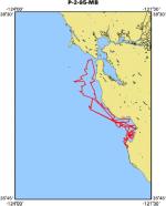 map of tracklines