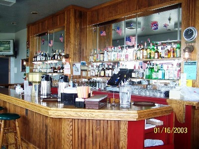 Bar area