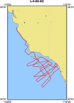 map of tracklines