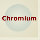 Chromium topic page image - the word Chromium