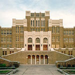 image of Little Rock High School, one of the places featured in a lesson plan