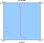 A-1-67-NP location map of where navigation equipment operated