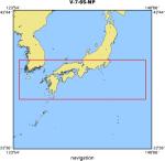 V-7-65-NP location map of where navigation equipment operated