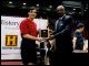 Secretary Paige congratulates Kevin O'Reilly from Hamilton, Massachusetts, as a co-winner of the 2002 Richard T. Farrell Teacher of Merit Award.