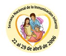 Semana Nacional de la Inmunización Infantil