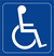 Símbolo de acceso para discapacitados