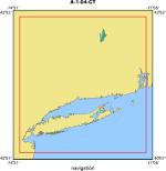 A-1-04-CT location map of where navigation equipment operated