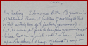 Correspondence from Leonard Bernstein to his wife, Felicia