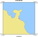 H-A2-96-OA location map of where navigation equipment operated