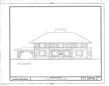 William H. Winslow House, West Elevation