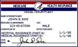 Personal Medicare card which lists your plan type.