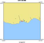 S-B1-99-MB location map of where navigation equipment operated