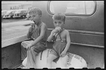Farm Boys Eating Ice-Cream Cones, Washington, Indiana