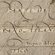 Detail of map lettering