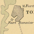 detail of Fort Bonnier area