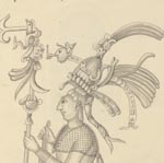 Collection of drawings copied from the original figures...discovered in the...pueblo of Palenque