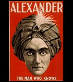 Magic Posters:  [image of Alexander - the Man Who Knows]
