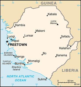 image: Map of Sierra Leone