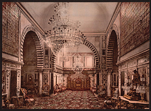 Bardo [Palace], the throne room, Tunis, Tunisia