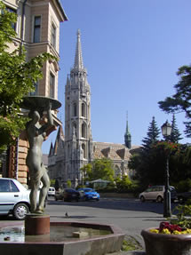 Mátyás-templom, Budapest.  Photo by K. Nyirady, June 2005