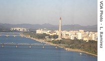 View of Pyongyang