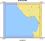 M-R3-83-MB location map of where navigation equipment operated