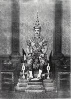 Thailand's King Chulalongkorn (Rama V) 1868-1910