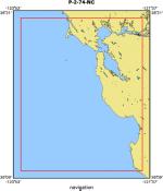 P-2-74-NC location map of where navigation equipment operated