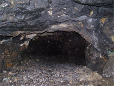 Entrance to cave