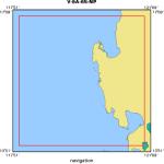 V-9A-65-NP location map of where navigation equipment operated