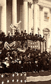 Rutherford B. Hayes Taking the Oath of Office, 1877