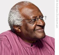 South African Archbishop Desmond Tutu helped Zuckerman secure interviews with 50 elders for the project