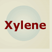 Xylene Topic Page image--the word Xylene