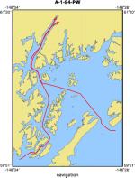 A-1-94-PW location map of where navigation equipment operated